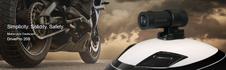 Transcend DrivePro 20B Motorcycle Dashcam by in - EC MALL