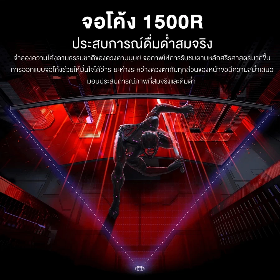 Xiaomi Curved Gaming Monitor G34WQi เกมมิ่งมอนิเตอร์จอโค้ง ขนาด 34 นิ้ว by  in  - EC MALL