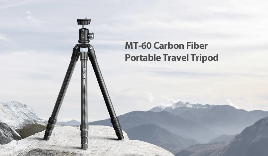 Ulanzi MT-60 Carbon Fiber Lightweight Travel Tripod by  in  - EC MALL