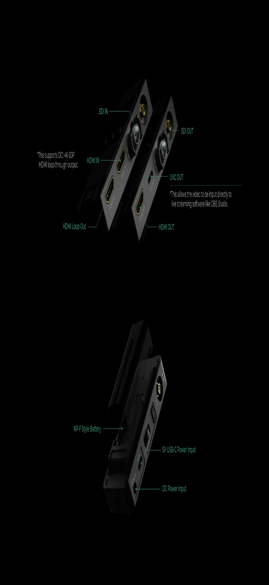 Accsoon CineView 2 SDI 1500ft Range 1080P Wireless Video Transmission System by  in  - EC MALL