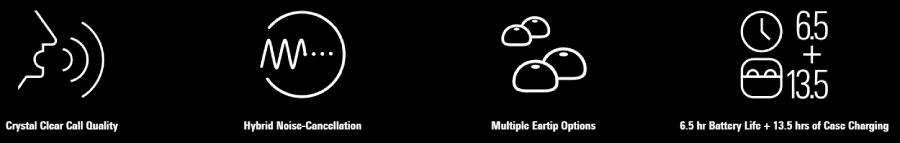 Audio-Technica ATH-TWX7 Wireless Earbuds by  in  - EC MALL