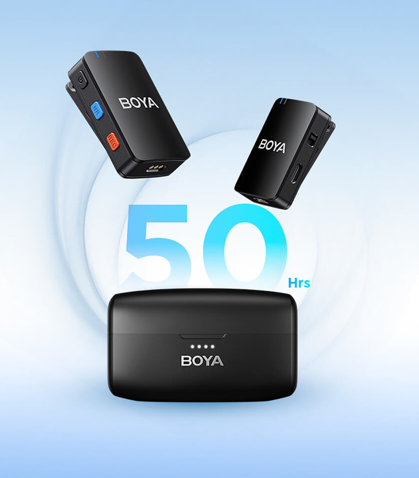 Boya BOYAMIC All-in-One Wireless Mic with On-Board REC by  in  - EC MALL