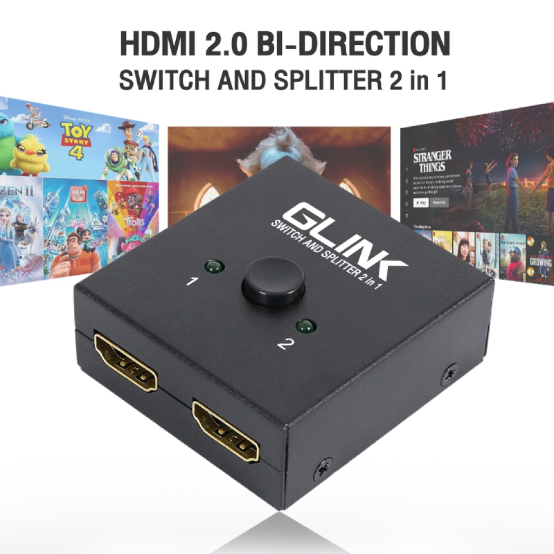 Glink GL400 HDMI Bi-Direction Switch and Splitter 2 In 1 by  in  - EC MALL