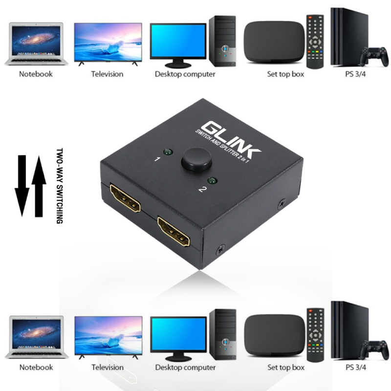 Glink GL400 HDMI Bi-Direction Switch and Splitter 2 In 1 by  in  - EC MALL