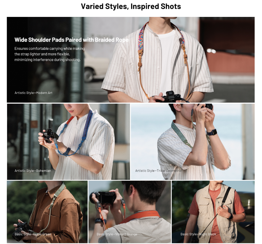 PGYTECH Camera Shoulder Strap Air by  in  - EC MALL