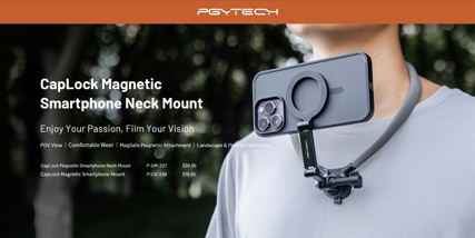 PGYTECH CapLock Magnetic Smartphone Neck Mount (P-GM238) by  in  - EC MALL
