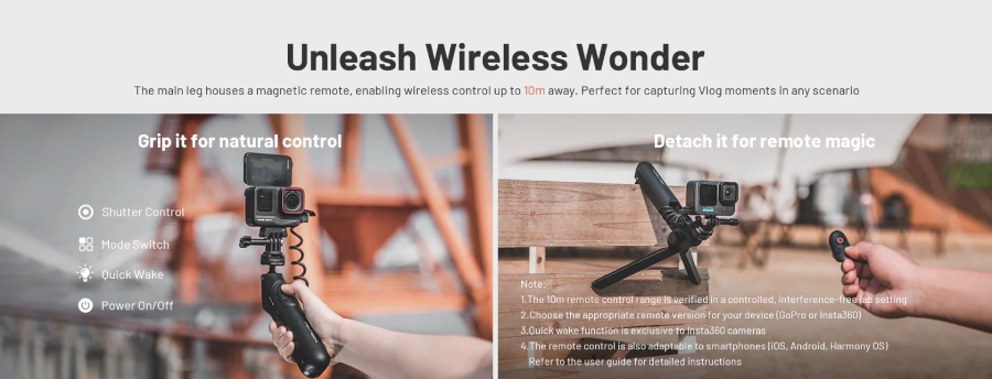 PGYTECH (P-GM-149) CapLock MantisPod Power For GoPro Edition by  in  - EC MALL