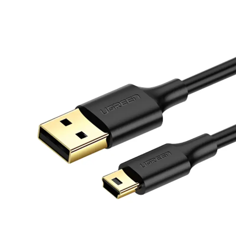 Ugreen 10385 1.5M USB 2.0 A Male to Mini 5 pin Male Cable Gold Plated by  in  - EC MALL