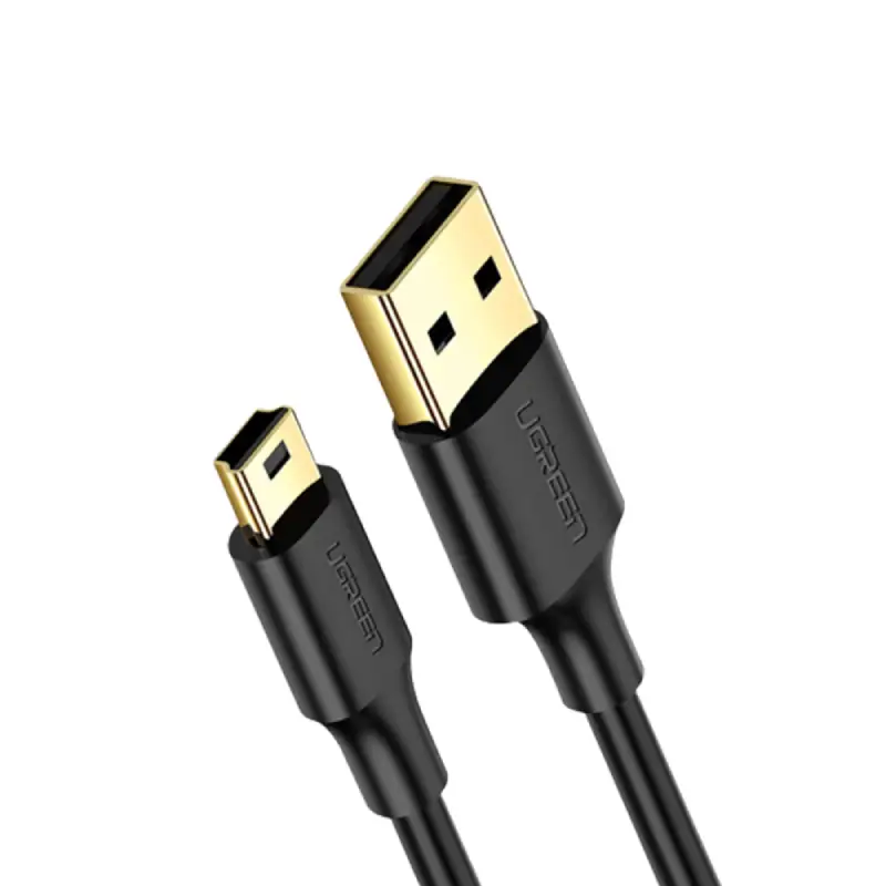 Ugreen 10385 1.5M USB 2.0 A Male to Mini 5 pin Male Cable Gold Plated by  in  - EC MALL
