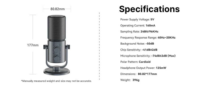 Ulanzi DCM05 Desktop Microphone 3335 by  in  - EC MALL