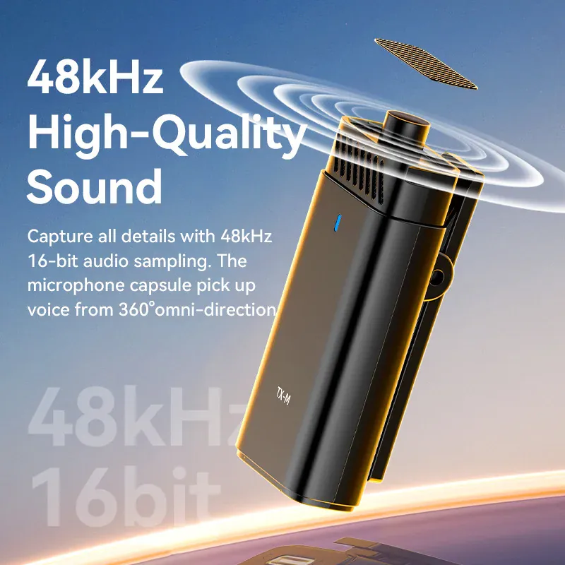 Ulanzi HM2301 Dual-Emitting Multi-Device Wireless Lavalier A005 by  in  - EC MALL