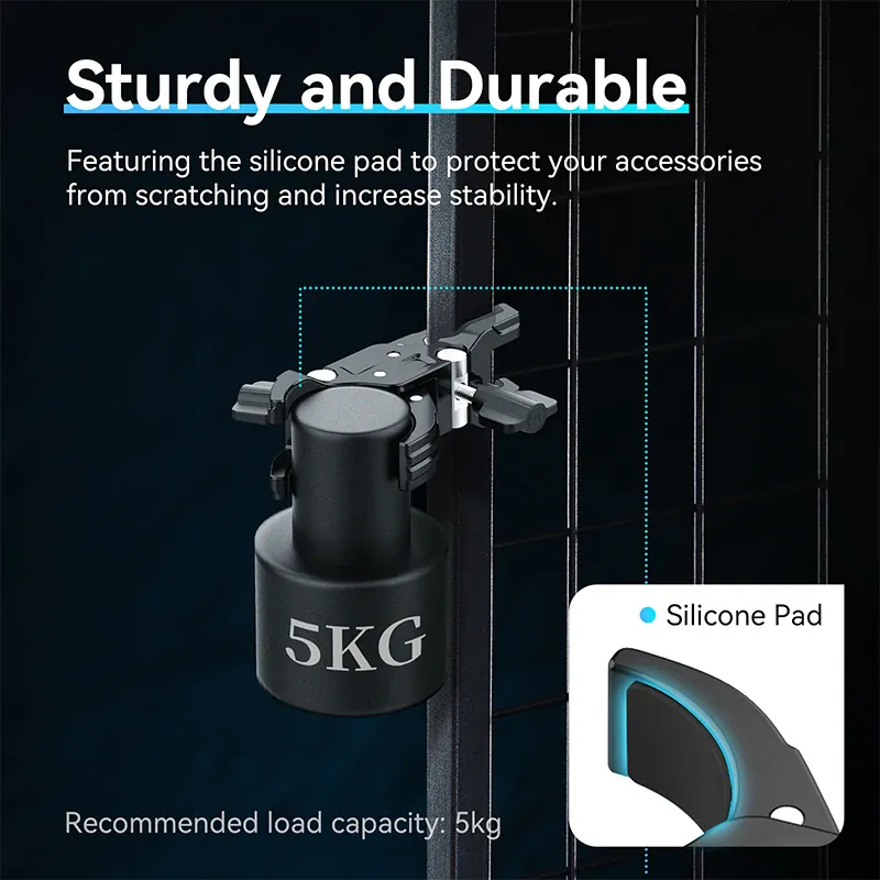 Ulanzi LC01 Super Clamp Double Mounts T017 by  in  - EC MALL