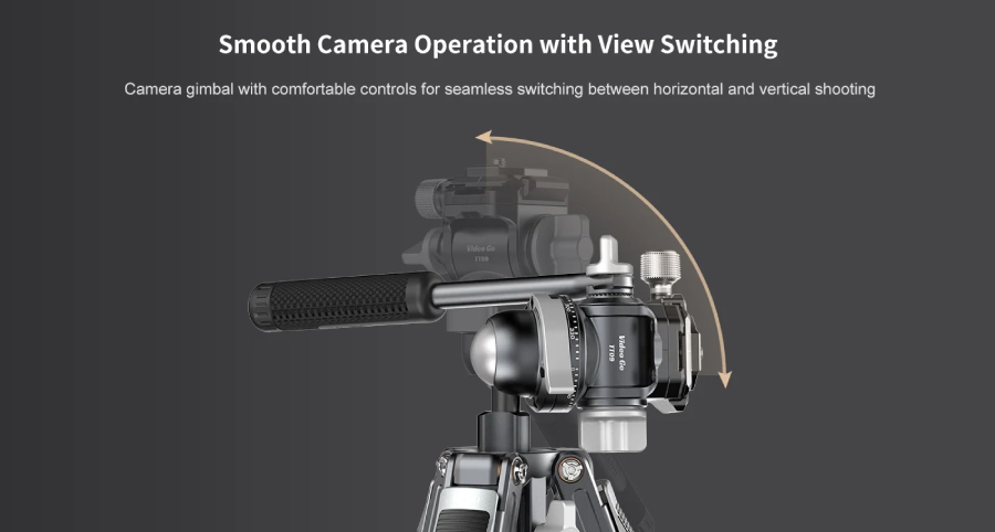 Ulanzi TT09 Video Go Carbon Fiber Travel Video Tripod by  in  - EC MALL