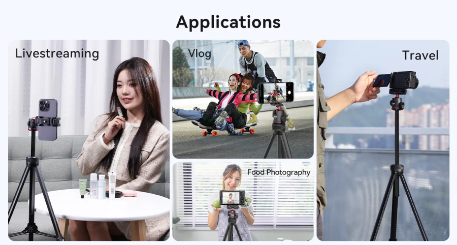 Ulanzi TT51 Aluminium Alloy Portable Tripod (T089GBB1) by in - EC MALL