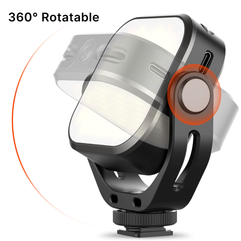 Ulanzi VL66 RGB LED Video Light 360° Rotatable L088 by  in  - EC MALL