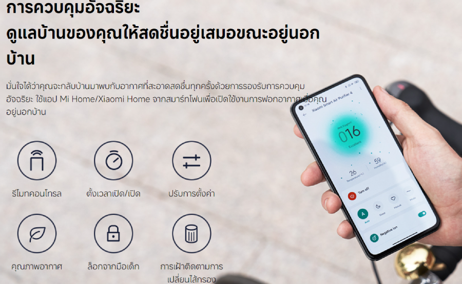 Xiaomi Smart Air Purifier 4 by  in  - EC MALL