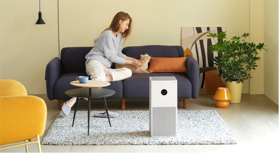 Xiaomi Smart Air Purifier 4 Lite by  in  - EC MALL
