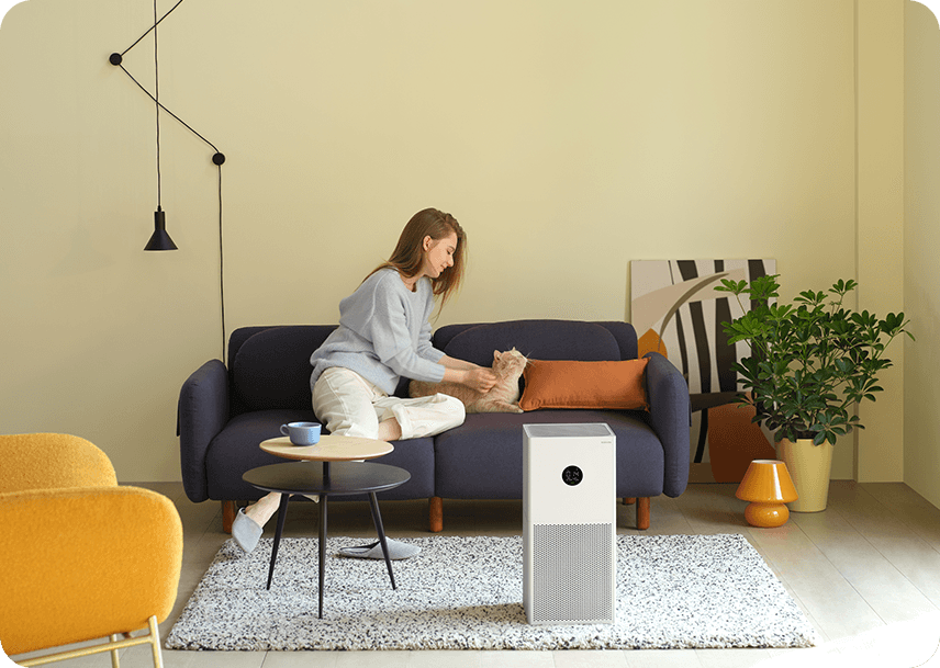 Xiaomi Smart Air Purifier 4 Lite by  in  - EC MALL