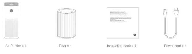 Xiaomi Smart Air Purifier 4 Lite by  in  - EC MALL