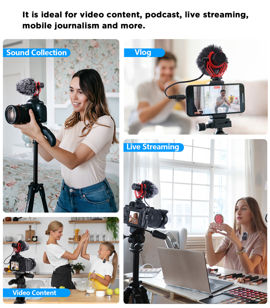 Boya BY-MM1W 2.4GHz Wireless Microphone System by  in  - EC MALL