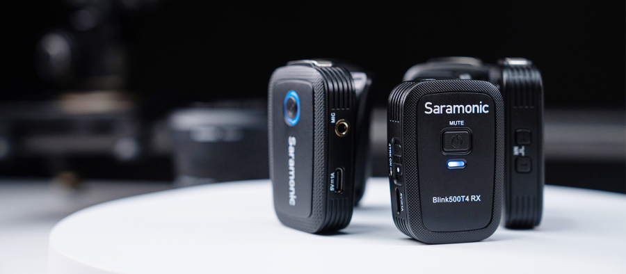 Saramonic Blink500 T4 Wireless Mic System with 4 Independent Channels (1RX+4TX ) by  in  - EC MALL