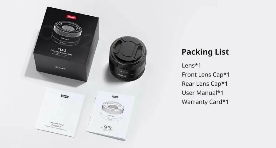 Ulanzi CL02 AF 27mm f/2.8 APS-C Lens For Sony E-Mount F169 by  in  - EC MALL