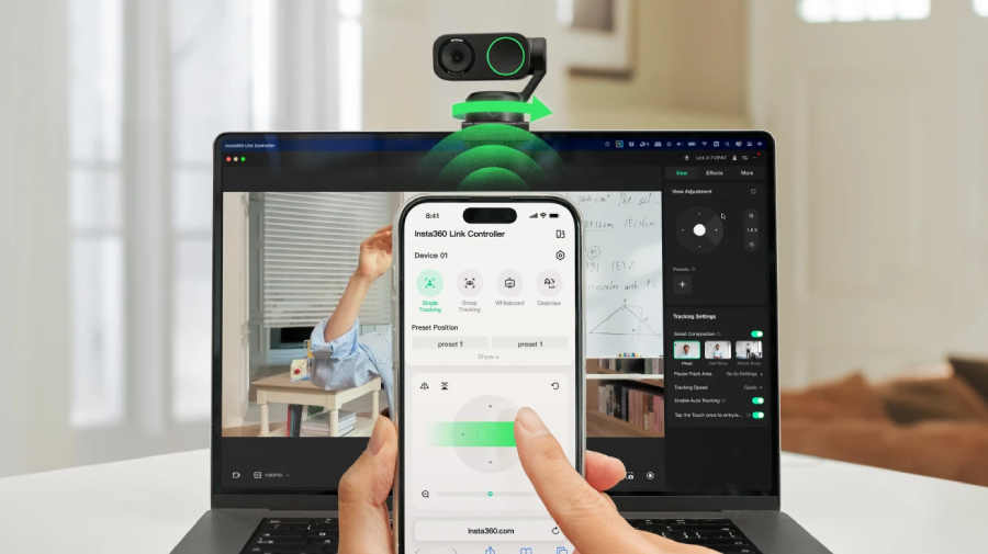 Insta360 Link 2 4K AI Webcam by  in  - EC MALL