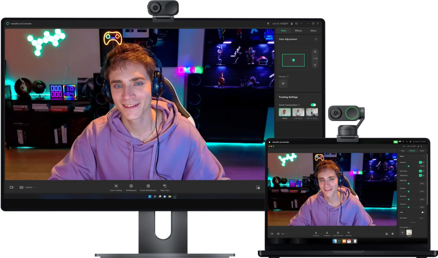 Insta360 Link 2 4K AI Webcam by  in  - EC MALL