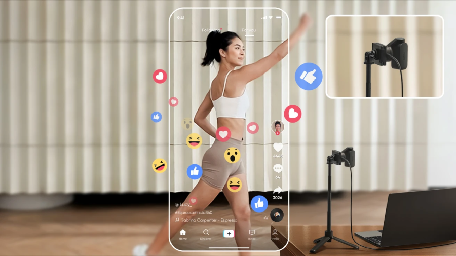 Insta360 Link 2 4K AI Webcam by  in  - EC MALL