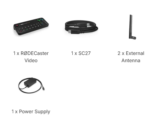 RODE RODECaster Video All-in-One Production Console by  in  - EC MALL