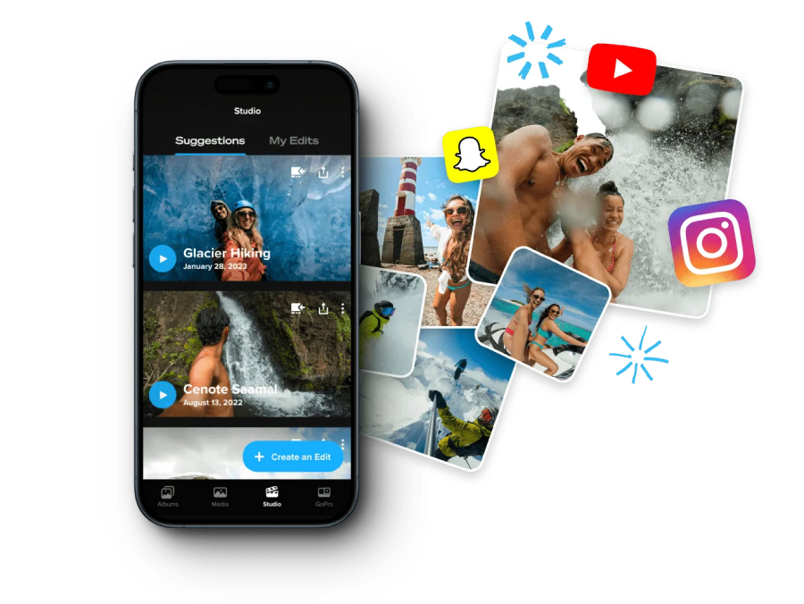 GoPro HERO 4K Vlogging Set Action Camera by  in  - EC MALL