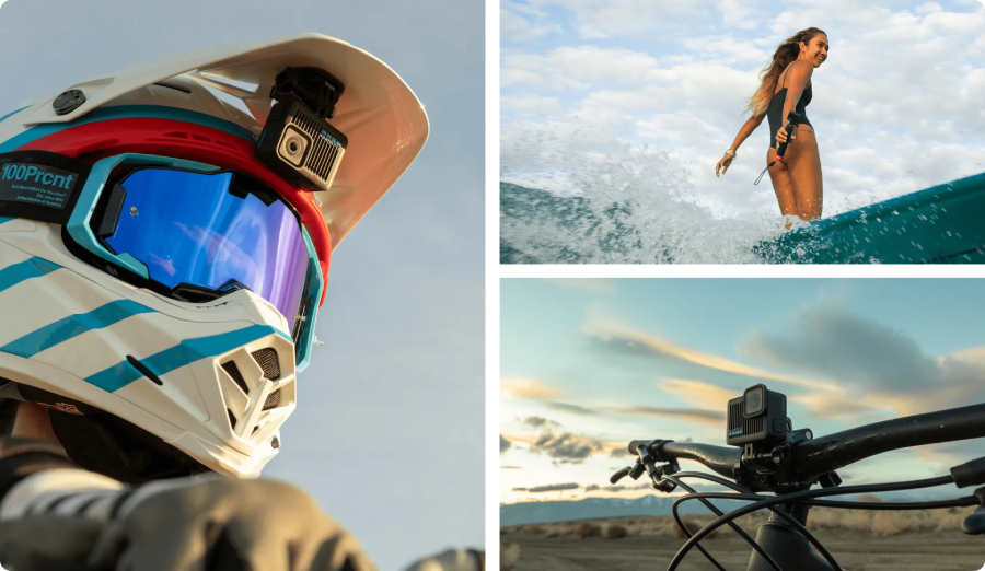 GoPro HERO 4K Vlogging Set Action Camera by  in  - EC MALL