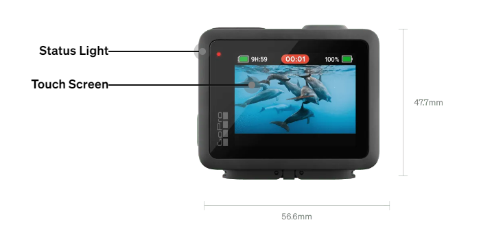 GoPro HERO 4K Vlogging Set Action Camera by  in  - EC MALL