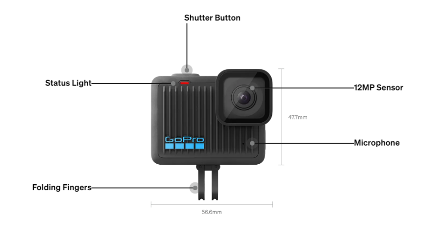 GoPro HERO 4K Vlogging Set Action Camera by  in  - EC MALL