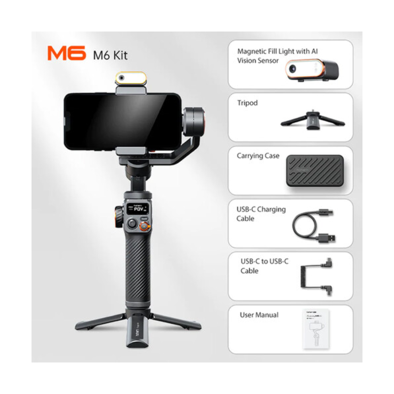 Hohem iSteady M6 Kit AI Visual Tracking (AI Vision Sensor) by  in  - EC MALL