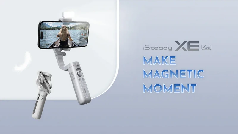 Hohem iSteady XE 3-Axis Smartphone Gimbal With Magnetic Fill Light by  in  - EC MALL