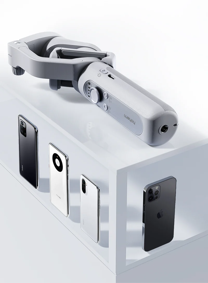 Hohem iSteady XE 3-Axis Smartphone Gimbal With Magnetic Fill Light by  in  - EC MALL