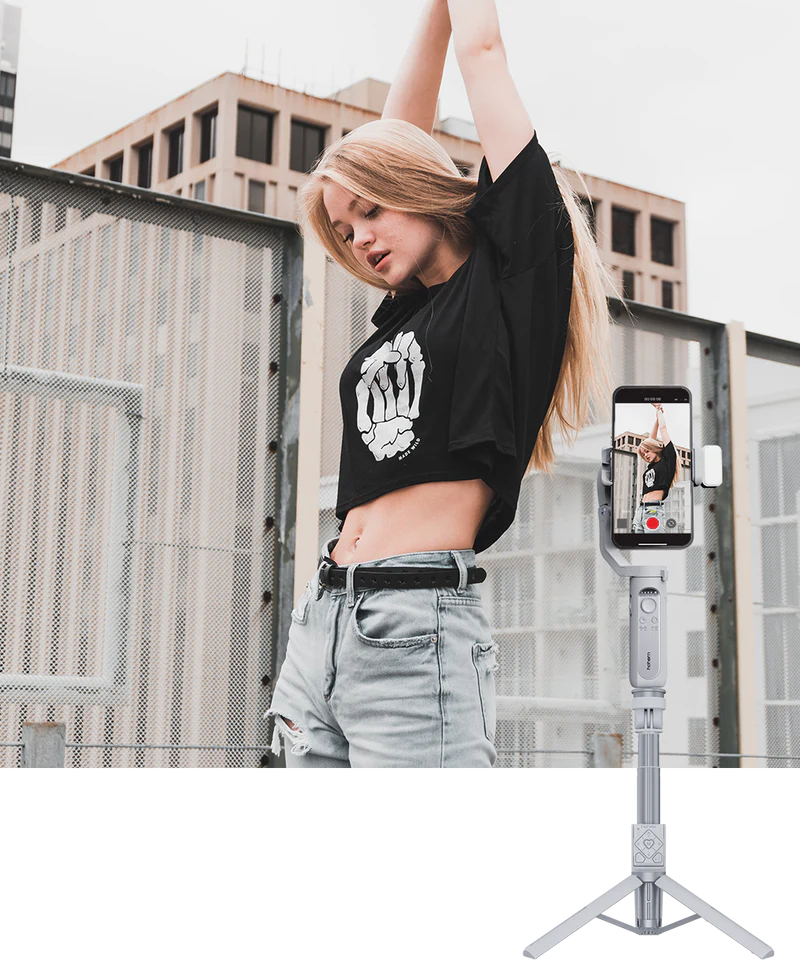 Hohem iSteady XE 3-Axis Smartphone Gimbal With Magnetic Fill Light by  in  - EC MALL