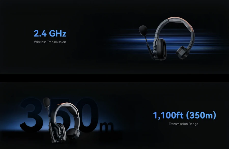 Hollyland Solidcom SE Wireless Headset-4S (Global Version) by  in  - EC MALL