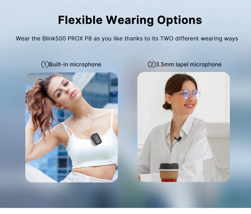 Saramonic Blink500 ProX B8 Wireless Microphone by  in  - EC MALL