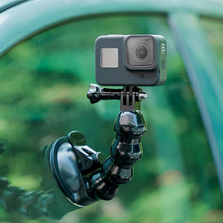 Telesin Suction Cup Flexible Mount Holder & Phone Clip by  in  - EC MALL