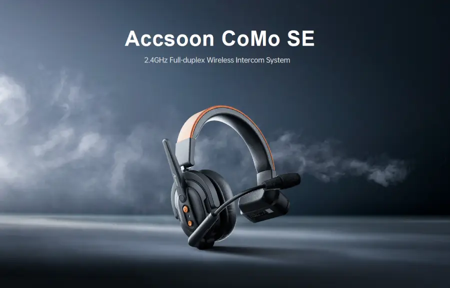 Accsoon CoMo SE 1 Receiver Full-Duplex Wireless Intercom Headset (2.4 GHz) by  in  - EC MALL