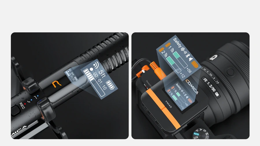 Comica VM40 Shotgun Microphone by  in  - EC MALL