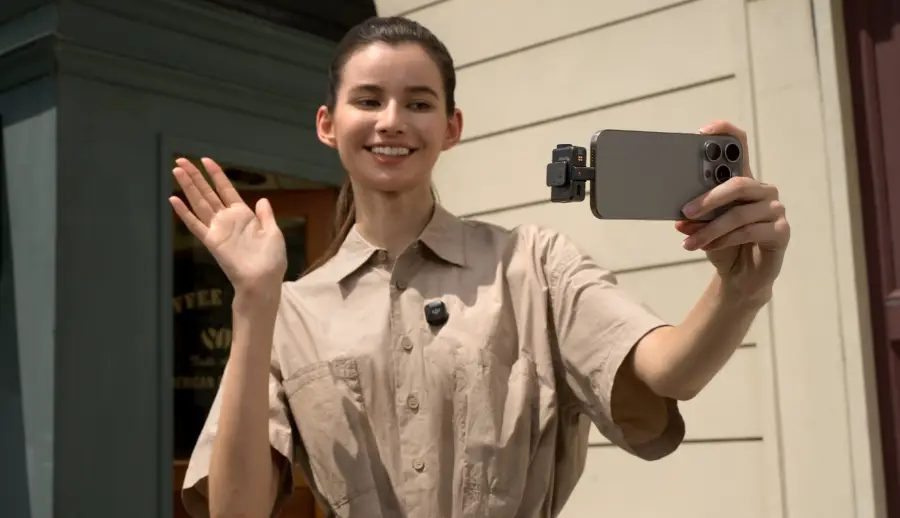 DJI Mic Mini Wireless Microphone (1 TX + 1 RX) by  in  - EC MALL