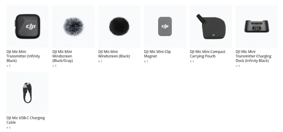 DJI Mic Mini Transmitter by  in  - EC MALL