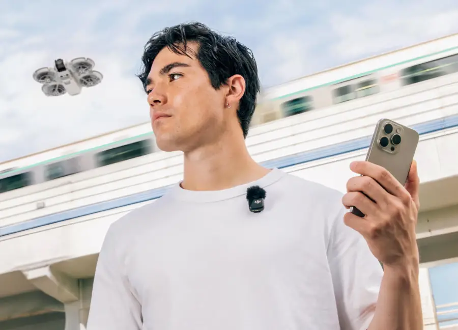 DJI Mic Mini Wireless Microphone (1 TX + 1 RX) by  in  - EC MALL