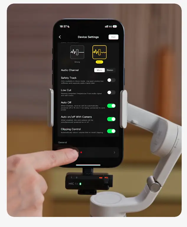 DJI Mic Mini Wireless Microphone (1 TX + 1 RX) by  in  - EC MALL