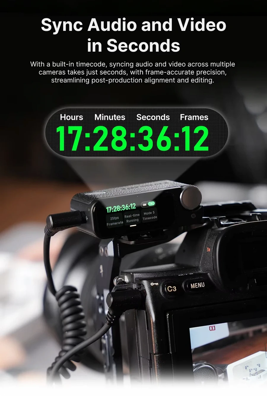 Saramonic Ultra Ultimate 2 Channel Wireless Microphone System with Timecode by  in  - EC MALL