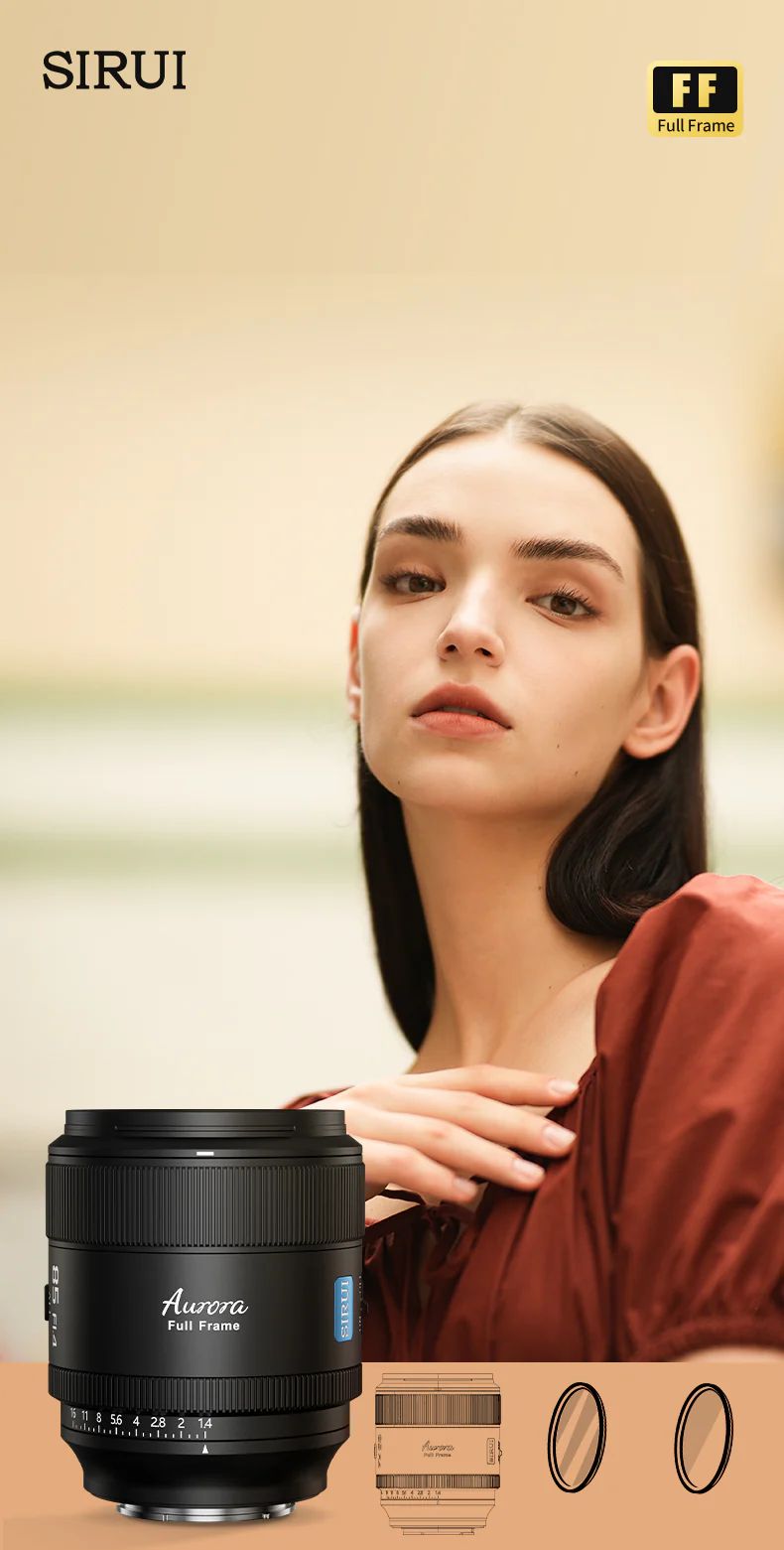 Sirui Aurora 85mm f/1.4 Full-Frame Autofocus Lens by  in  - EC MALL
