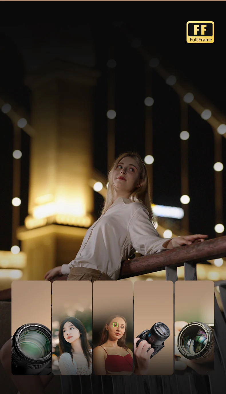 Sirui Aurora 85mm f/1.4 Full-Frame Autofocus Lens by  in  - EC MALL